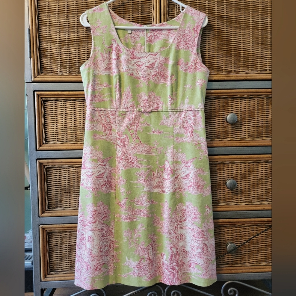 Fjäll dressy empire waist toile dress